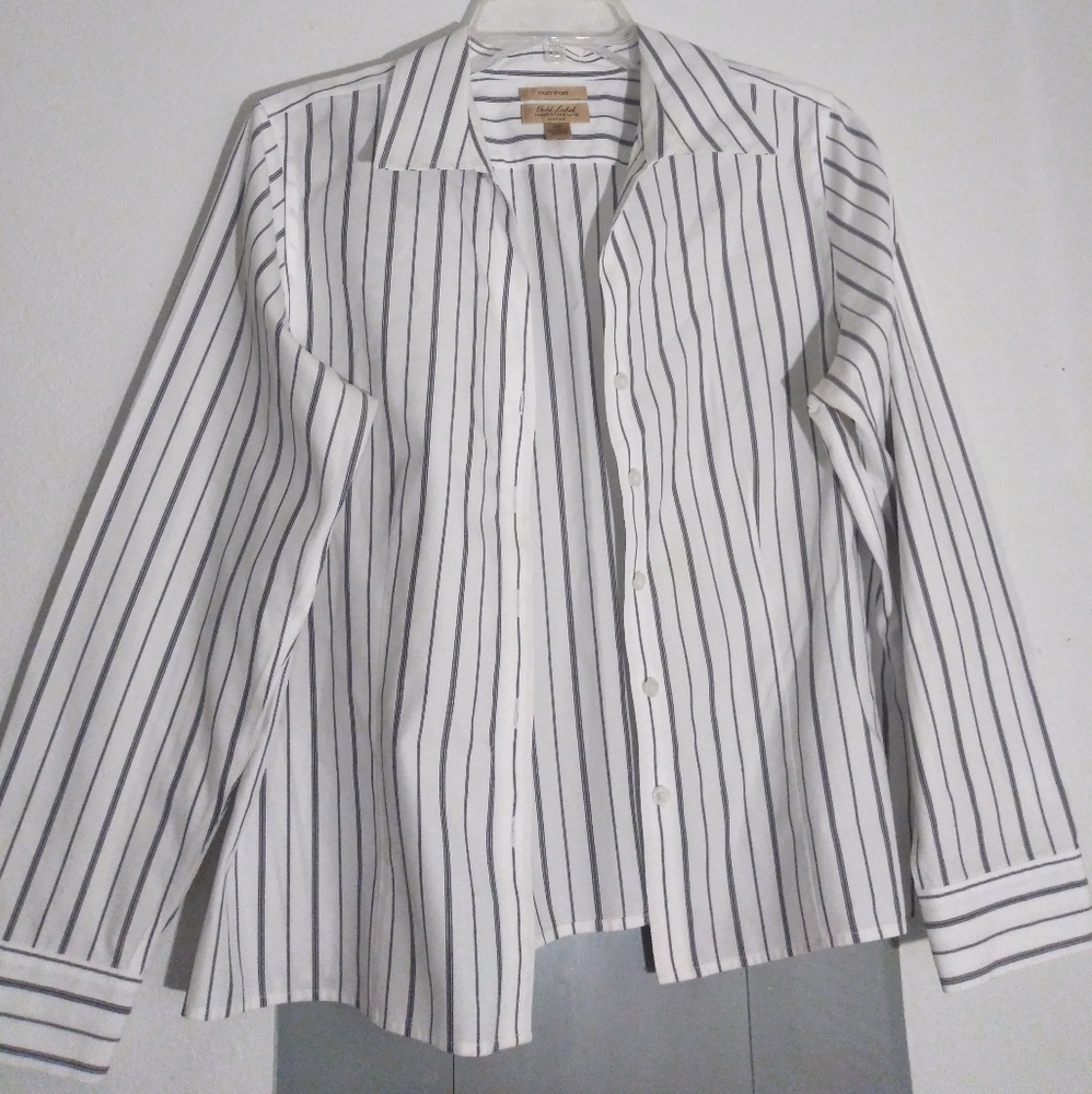 Gold label button down blouse